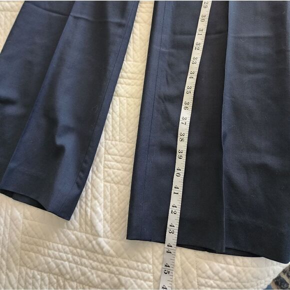 Ellen Tracy 100% wool minimalist elegant career trousers pants - Picture 13 of 14